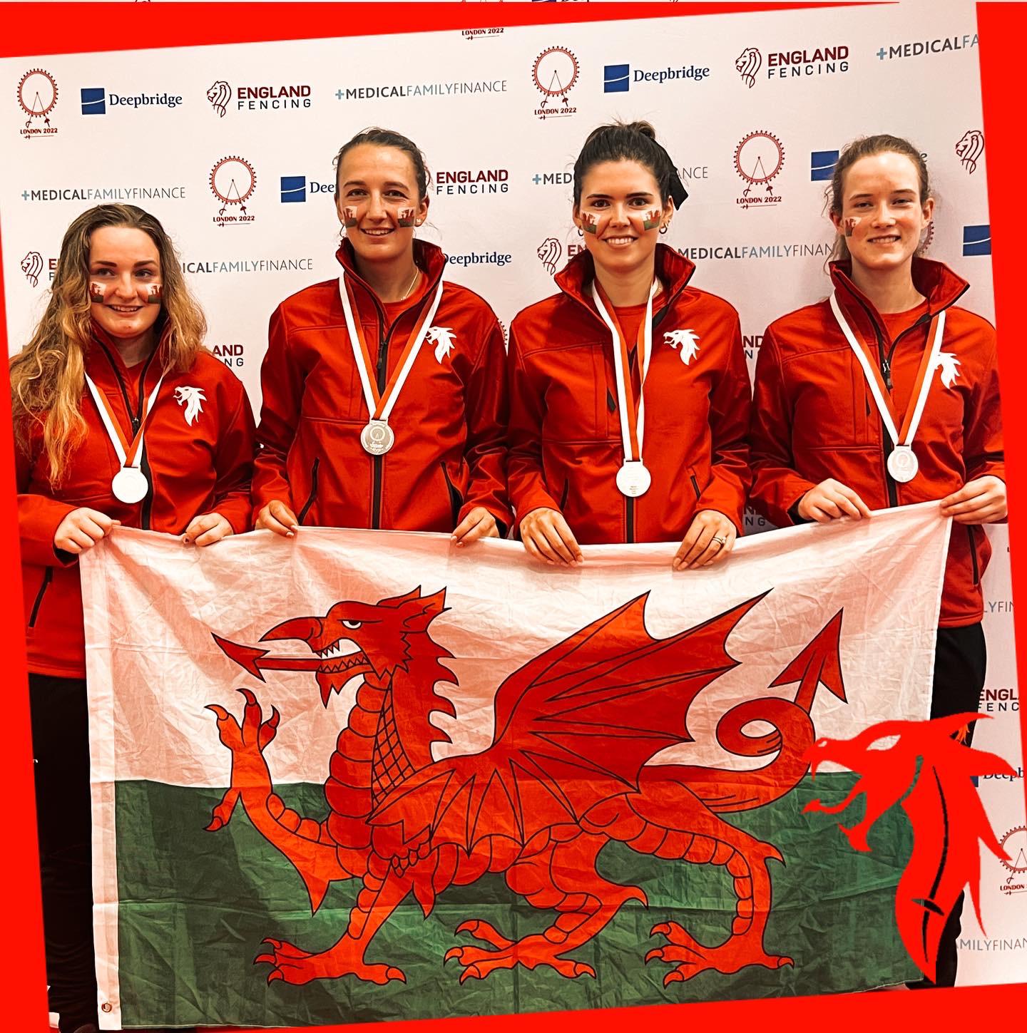 Commonwealth Silver for Women's Team Epee